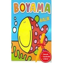Alfa Kalem+ Balık Boyama (Kolektif) Yeni Çocuk Masal ve Öykü Net Çocuk Yayınları Kitap