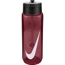 Nike  Renew Recharge Straw Bottle 24 Oz Unisex Bordo Antrenman Suluk N.100.7642.642.24