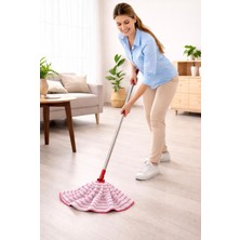 Str Store Welsoft Havlu Mop, Yedek Uç, Paspas Yedek Uç, Çizgili Mıkro Etkili - 3'li Mop
