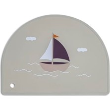 Marmara Avm Silicone Placemat Semi Circle Mama Altlığı, Vehicles 1286357