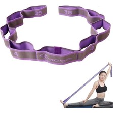 Marmara Avm Esneme Kayışı; Elastik Yoga Esneme Kayışı, Fizik Tedavi, 9 Ilmekli Yoga Kayışı, Pilates, Dans ve Jimnastik Için Esneme Bandı