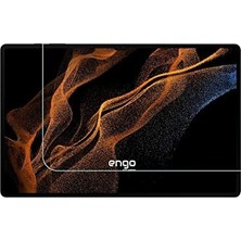 Marmara Avm Samsung Galaxy Tab S8 Ultra 14.6 Inç ile Uyumlu 9h Temperli Esnek Nano Cam Ekran Koruyucu, Çizilmeye ve Darbeye Dayanıklı, Hd Şeffaf Samsung SM-X900