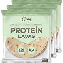 Marmara Avm Yüksek Proteinli Tortilla Lavaşı 6'lı 420 G; 3 Adet, Aromasız