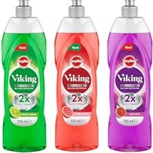 Marmara Avm Technopower 3'lü Bulaşık Deterjanı Misket Limon; Kara Incir, Greyfurt 750 ml x 3 Adet
