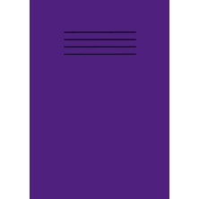 Marmara Avm Dark Purple A5 School Exercise Book Lined Paper Workbook Supplies 101 Pages With Margin Line: For Students; Kids, College, Office, Classroom Use And Home Use Learning Resources
