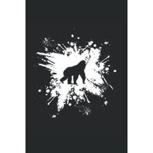 Marmara Avm Mono: Libreta Monkey Dın A5 6x9 Pulgadas |cuaderno Diario Planificador |120 Páginas |punteado