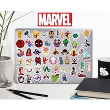 Marmara Avm Marvel Comics Defter Suluk Laptop Notebook Tablet Telefon Kılıf Sticker Seti