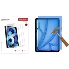 Marmara Avm Apple ile Uyumlu iPad Air 11 2024 Kağıt Hisli Mat Paper Like Ekran Koruyucu, Şeffaf