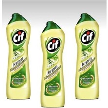 Marmara Avm Limon Kokulu Krem Temizleyici 500 Ml, 3'lü Paket