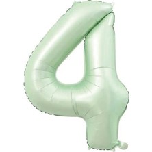 Marmara Avm Rakam Folyo Balon 34 Inç 76-82 cm (Adaçayı, 4)