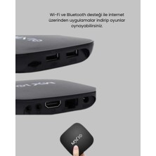 Mx Box S 4K Android Tv Box – Google Asistan, Dolby Ses, 8 GB Hafıza, Chromecast Desteği