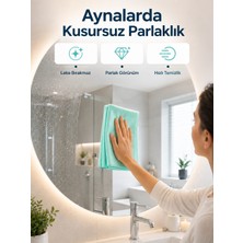 Efnaz Style Cam Temizlik Bezi Yüksek Emici Mikrofiber Bez Cam Ayna ve Vitrin Temizliği