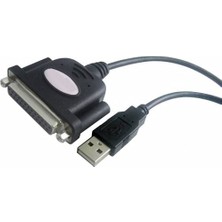Marmara Avm USB 25 Pin Parallel Printer Yazıcı Kablosu USB-DB25F Paralel