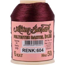 Bin1çeşit Altınbaşak Oya ve Dantel Ipi 20 gr - Royaleks - No: 604