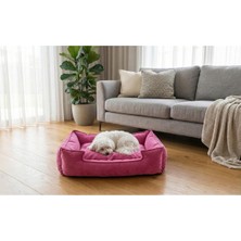 Marmara Avm Pembe 60X45 Kedi ve Küçük Irk Köpek Yatağı