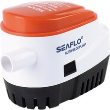 Marmara Avm Seaflo 12V 750 Gph Otomatik Sintine Pompası; Kendinden Flatörlü (Şamandıralı) Marine Tip Tekne Yat Su Tahliye Pompası, 19 mm (3/4") Hortum Çıkışlı, Komple Set