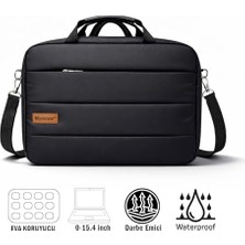 Marmara Avm MacBook Pro 16 Inch M4 Pro/max 2024 5 Bölmeli Darbelere Dayanıklı Tablet Notebook Macbook Evrak Çantası AL5497