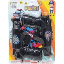 Marmara Avm Siyah Polis Oyuncak Seti
