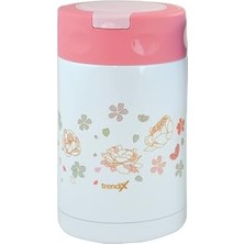 Marmara Avm TX-6129 Pembe Çelik Kaşık ile 500 ml Içli Termos