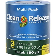 Marmara Avm Brand 240461 Clean Release Painter's Tape, 1,88 Inç, 1,88 Inç, Tarafından, 3'lü Paket