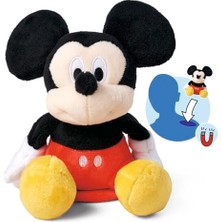 Marmara Avm 6315870460, Disney Mickie Manyetik Peluş Figürü, Kıyafetler ile Takılabilir, Mıknatıslı, 12 cm