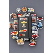 Marmara Avm Cars/arabalar Sticker Paketi/bullet Journal Defter Çıkartma Ajanda Laptop Etiket