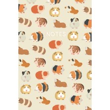 Marmara Avm Guinea Pig; A5 Notebook, 100 Lined Pages (Cream)