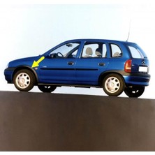 Marmara Avm Opel Corsa B 1993-2000 Uyumlu Sol Ön Çamurluk Ağzı Plastik Dodik 1101863