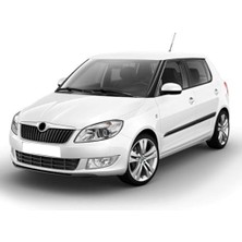 Marmara Avm Skoda Fabia 2 2011-2015 Uyumlu Ön Tampon Orta Sol Izgara 5J0853665A