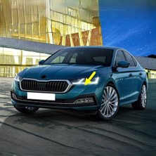 Marmara Avm Sol Ön Far Yıkama Kapağı 5E3955109 Skoda Octavia 4 ile Uyumlu 2020-2024