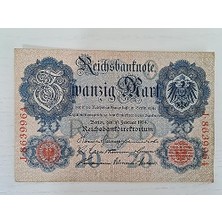 Marmara Avm 1914 Alman Mark; Alman 20 Mark, Eski Alman Parası Alman