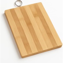 Marmara Avm Doğal Bambu Kesme Tahtası, 20X30 Cm, Antibakteriyel, Dayanıklı, Çizilmez