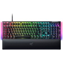 Marmara Avm Blackwidow V4 Yeşil Anahtarlı Chroma Rgb Mekanik Oyun Klavyesi, Snap Tap, 6 Özel Makro Tuşu, Avuç Içi Dayanağı, Tr Düzeni, Siyah