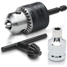 Marmara Avm ® 20754 Bir 3/8 Chuck Dönüştürücü, 1/2 Adaptör Dahil, Quick Change Şaftlı Sürücüler Için