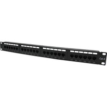 Marmara Avm COD624 Cat6 Modüler Patch Panel, 1u ve 24 Port