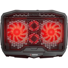 AD-RX34 X-Frame Siyah 4 Fanlı 9-17 Inç Notebook Soğutucu Stand