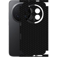 Marmara Avm Honor Magic 8 Pro Siyah 360° Kaplama; Bumper Serisi