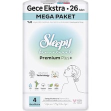 Marmara Avm Bio Natural Premium Plus Gece Extra Mega Paket Hijyenik Ped 26 Adet