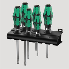 Wera 6 Piece 334/6 Screwdriver Set
