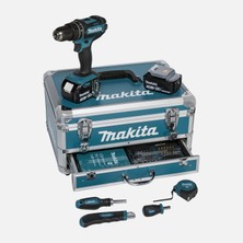 Makita DHP482RFX9 18V 3.0 Ah X2 Battery And Charger Cordless Impact Drill