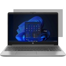 Marmara Avm Hp 255 G9 15.6 Inç Uyumlu Hayalet Ekran Koruyucu, Yandan Görünmeyen Anti-Spy Gizlilik, 9h Temperli Nano Kırılmaz Esnek Cam, Parlama Önleyici 16:9