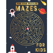 Marmara Avm Five Star Puzzles Space Mazes Mazes For Kids 6-12 80 Advance Mazes