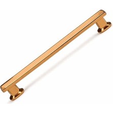 Marmara Avm 160 mm Metal Dayanıklı Özen Bronz Çekmece Kulp Şık Tasarım Mutfak Dolap Kapak Kulpu Kullanım