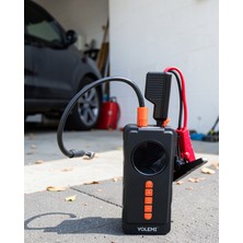 Astraltech Dijital Araç Kompresörü 4 Fonksiyonlu Akü Takviye Lastik Şişirme Powerbank ve LED El Feneri
