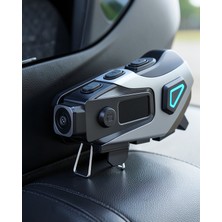 Teknodayım Kask Içi Bluetooth Kulaklık Kamera ve Fener Özellikli Su Geçirmez Dayanıklı Tasarım