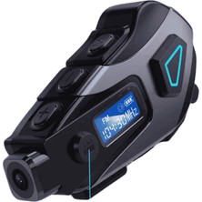Teknodayım Motosiklet Kask Bluetooth Kulaklık Uzun Pil Ömrü Kamera ve Sesli Komut Destekli