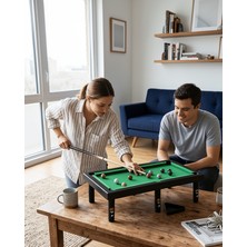 Teknodayım Mini Bilardo Masası Oyuncak Seti Çocuklar Için Eğlenceli Masa Oyunu