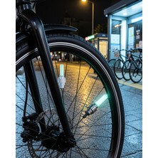 Astraltech LED Sibop Lambası Bisiklet Motor Araba Jant Işığı 2li Set