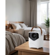 Astraltech Projeksiyon Ev Sineması Bluetooth 4K Hd Kaliteli Görüntü Kumandalı Yeni Nesil
