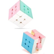 Vardem Oyuncak Pastel Renk Süper Kaliteli 3X3X3 Zeka Küpü